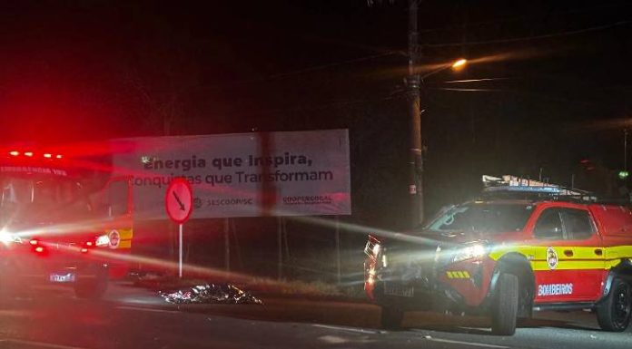 Ciclista morre atropelado por carro em Criciúma