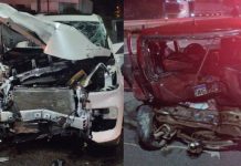 Acidente em Barra Velha entre dois carros e uma moto deixa quatro pessoas feridas