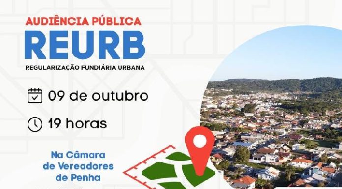 Câmara de Penha realiza Audiência Pública sobre o Reurb