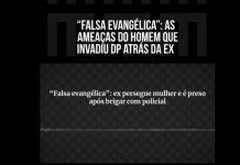VIDEO “Você é prostituta e uma falsa evangélica”, diz agressor preso ao invadir delegacia atrás da ex-mulher