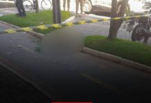 Homem salta de prédio na Avenida do Estado em BC na tarde desta terça-feira (14)