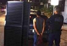 Homem é preso pela GM após furtar portões de alumínio
