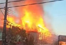 VÍDEO Incêndio consome residência e assusta moradores em Itajaí