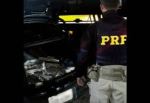 VIDEO Motorista de Uber que estava desaparecido em Penha é preso com cerca de 100 kg de maconha