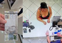 ALERTA! Video mostra duas mulheres passando notas falsas no comércio de Penha e Piçarras