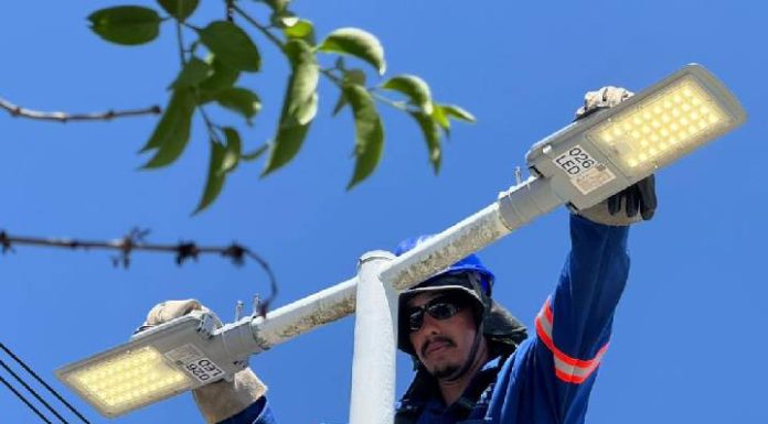 Penha inicia modernização da iluminação pública