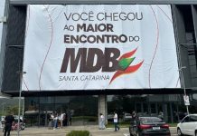 MDB realiza encontro em Balneário Camboriú com presença de lideranças nacionais