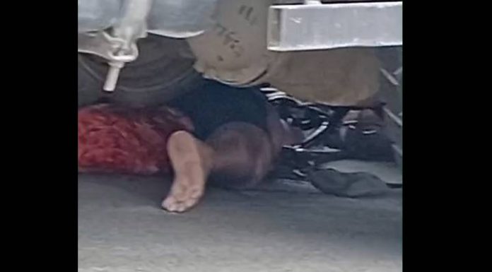 VIDEO Homem morre esmagado por caminhão em Navegantes