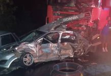 VIDEO Acidente com 7 veículos deixa 10 vítimas em Barra Velha; uma pessoa morreu