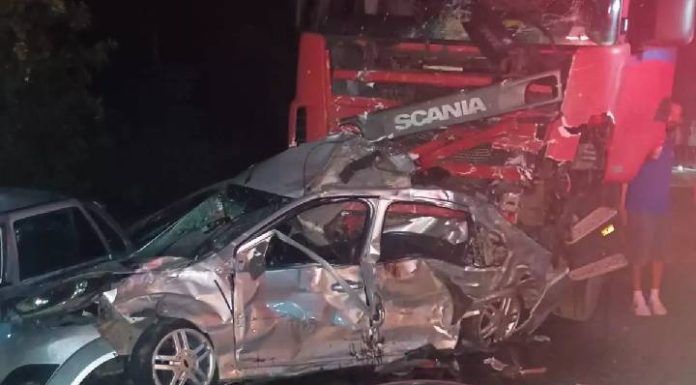 VIDEO Acidente com 7 veículos deixa 10 vítimas em Barra Velha; uma pessoa morreu