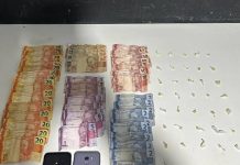 PM de Piçarras prende traficante na Querosene com mais de 30 pedras de crack neste domingo (26)