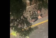 VIDEO Suspeitos supostamente armados são abordados pela PM na orla de Piçarras
