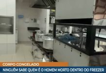 Homem é encontrado morto dentro de freezer em SP