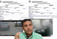 Carros locados e usados pelo prefeito Tiago Baltt são multados várias vezes por “barbeiragem” ao volante”