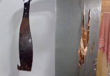 Jovem de 19 anos é agredida a golpes de facão na cabeça e tem dois dedos decepados pelo namorado