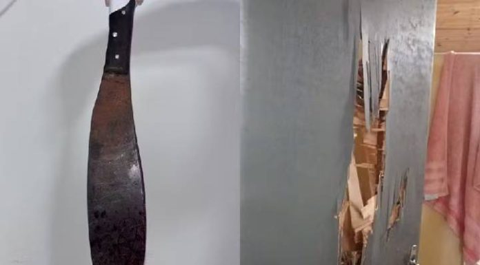 Jovem de 19 anos é agredida a golpes de facão na cabeça e tem dois dedos decepados pelo namorado