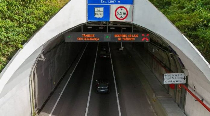 BR-101 terá bloqueio total no túnel do Morro do Boi nesta terça-feira (4)