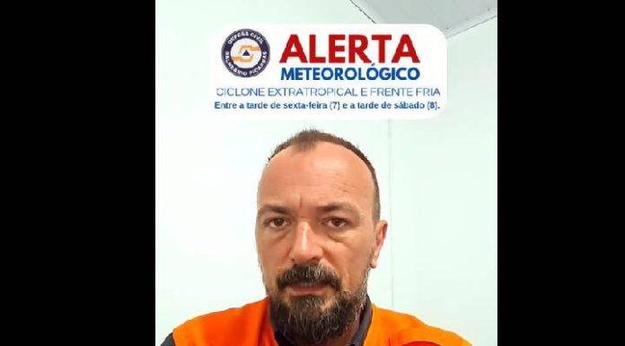 VIDEO Defesa Civil de Piçarras alerta para temporais, vendaval e mar agitado