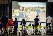 BikeCine pela primeira vez em Penha terá sessão gratuita ao ar livre