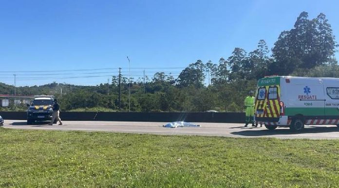 VIDEO (URGENTE) Homem morre atropelado em frente ao Posto Graal em Piçarras