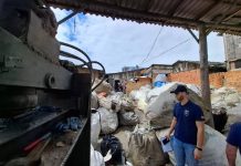 Piçarras realiza operação integrada em empresas irregulares de reciclagem