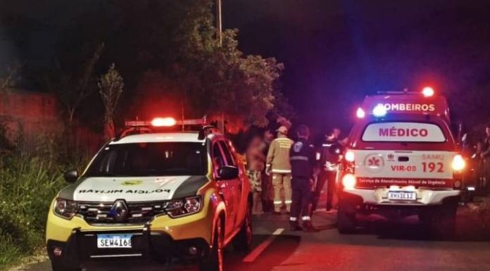 Pai esfaqueia o próprio filho para proteger nora de agressões; os três ficaram feridos
