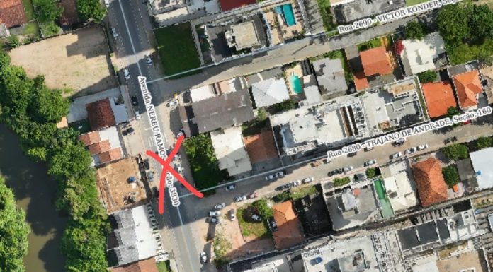 Trecho da Avenida Nereu Ramos, em Piçarras, terá interrupção parcial da via nesta quinta-feira (20)