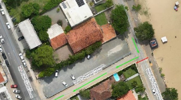 Avenida Beira Mar de Piçarras terá interrupções temporárias nesta segunda-feira (8)
