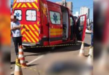 Trabalhador morre após cair do terceiro andar de prédio em SC