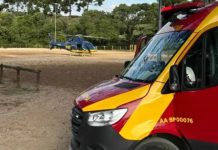 Menina de 12 anos é atingida por coice de cavalo enquanto fazia hipismo em SC