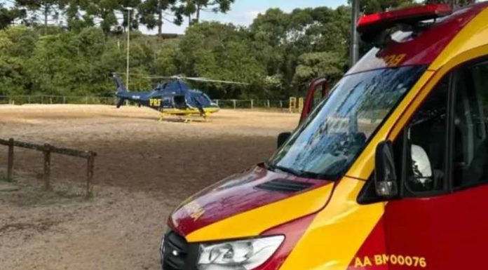 Menina de 12 anos é atingida por coice de cavalo enquanto fazia hipismo em SC