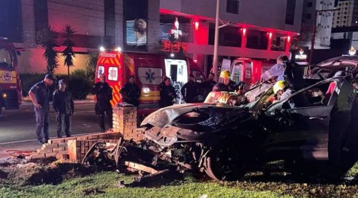 VIDEO Empresária Aline Cristina morre em grave acidente de trânsito em BC