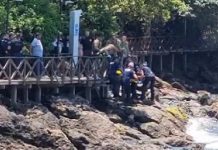 VIDEO Homem morre após sofrer descarga elétrica sob deck do Pontal Norte, em BC