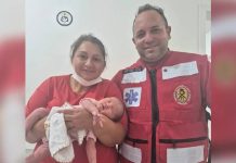 Bombeiros Voluntários salvam recém-nascida após engasgamento com leite materno em Penha