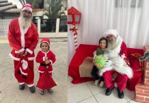 VIDEO Papai Noel Solidário leva brinquedos e doces a crianças carentes de Penha