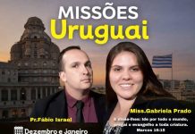 Pastor de Penha parte para missão internacional no Uruguai e reforça compromisso com comunidades evangélicas