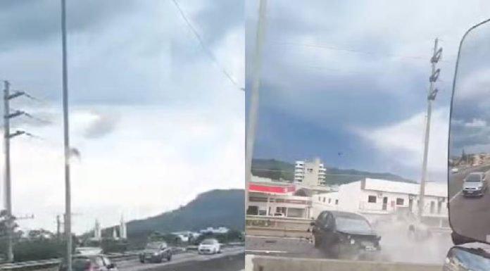 VIDEO Idoso dirige na contramão na BR-101, provoca acidente e morre em SC