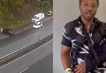 VIDEO ‘Fui lançado para trás’, diz policial atropelado em atendimento na BR-101 em SC; 4 pessoas foram atingidas