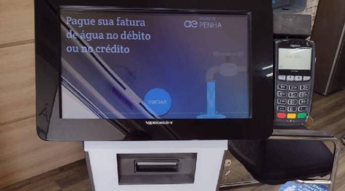 Atendimento de Águas de Penha fica mais rápido com a utilização de totens