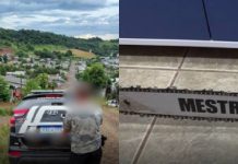 Homem tentar matar o próprio pai usando uma motoserra em SC
