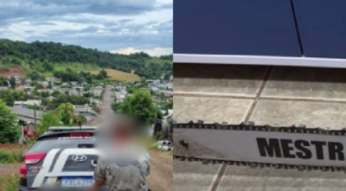 Homem tentar matar o próprio pai usando uma motoserra em SC