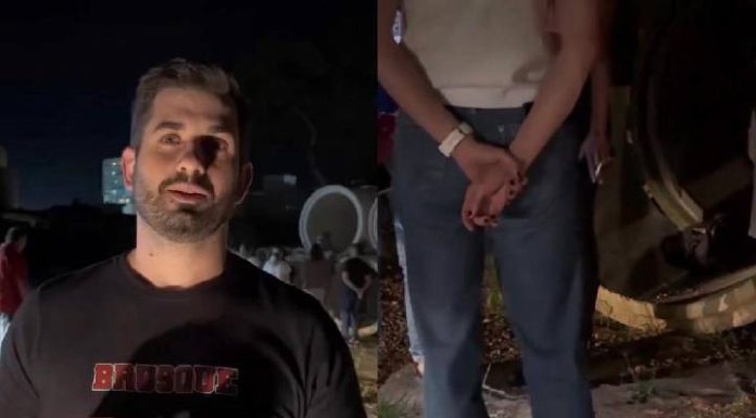 MENDIGATA?! Homem casado é flagrado fazendo sexo com moradora de rua em via pública de SC