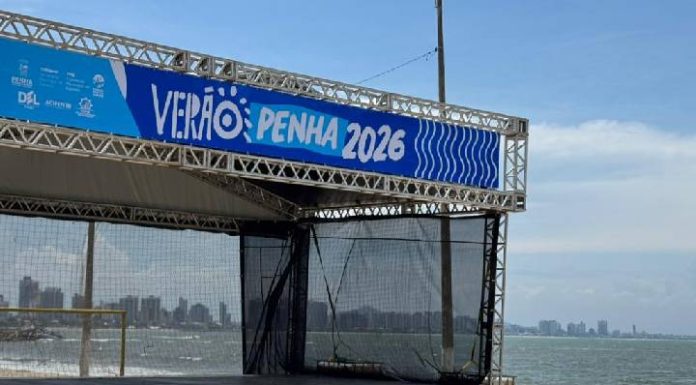 Arena Verão 2026 começa neste sábado na Praia Alegre em Penha