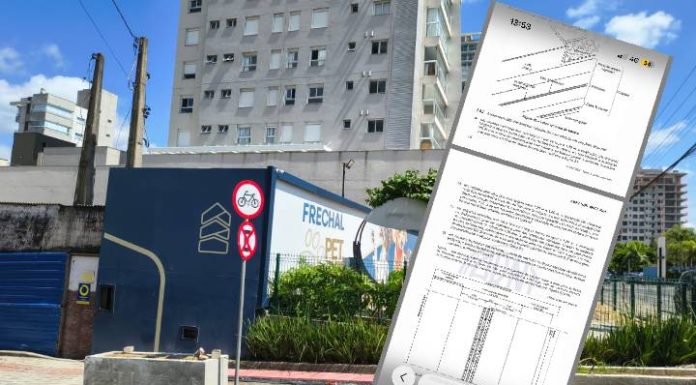 Prefeitura de Piçarras explica obra na Avenida Itacolomi, defende instalação do piso tátil e nega desperdício de dinheiro