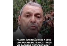 VIDEO Pastor quer mulher entre 35 e 45 anos: “pode vir com roupa ou rasgada e descabelada”