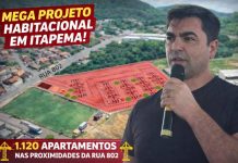 Prefeito Alexandre Xepa anuncia o maior projeto habitacional da história de Itapema