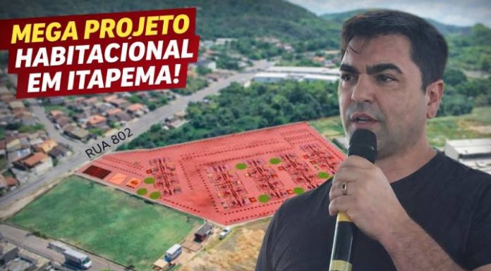 Prefeito Alexandre Xepa anuncia o maior projeto habitacional da história de Itapema
