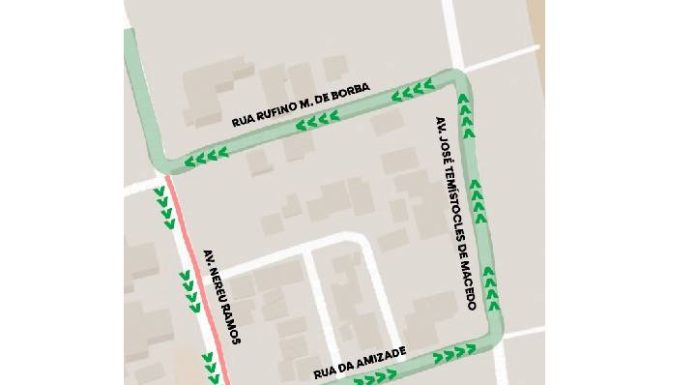 Interdição parcial da Avenida Nereu Ramos para desmontagem de grua nesta segunda-feira (2)