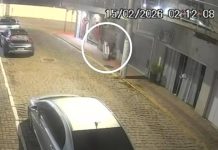 LADRÃO DA MADRUGADA Vídeo flagra furto de lixeira na Loja Rio Açu no Centro de Balneário Piçarras