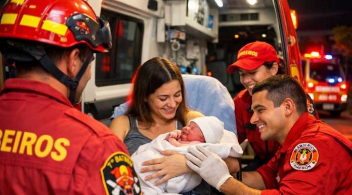 Bebê nasce em casa e bombeiros prestam atendimento no Itacolomi em Balneário Piçarras
